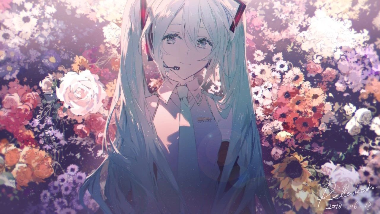 初音未来梦幻歌姬壁纸高清美图下载地址 miku初音美图合集分享[多图]