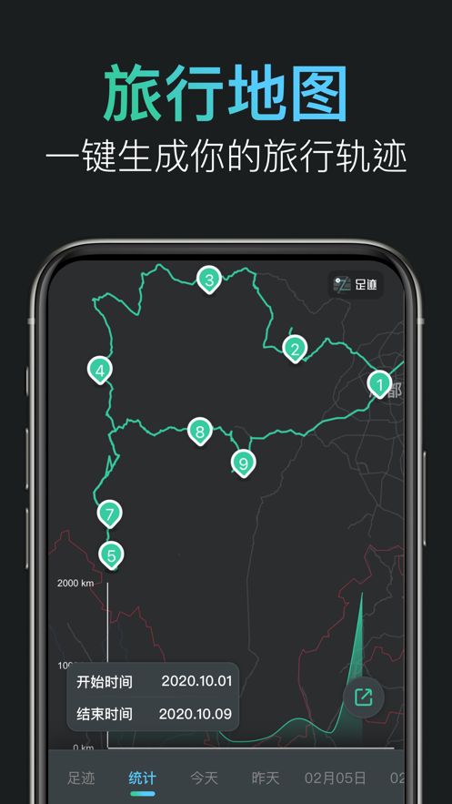 自动记录一生轨迹和旅行地图app官方版